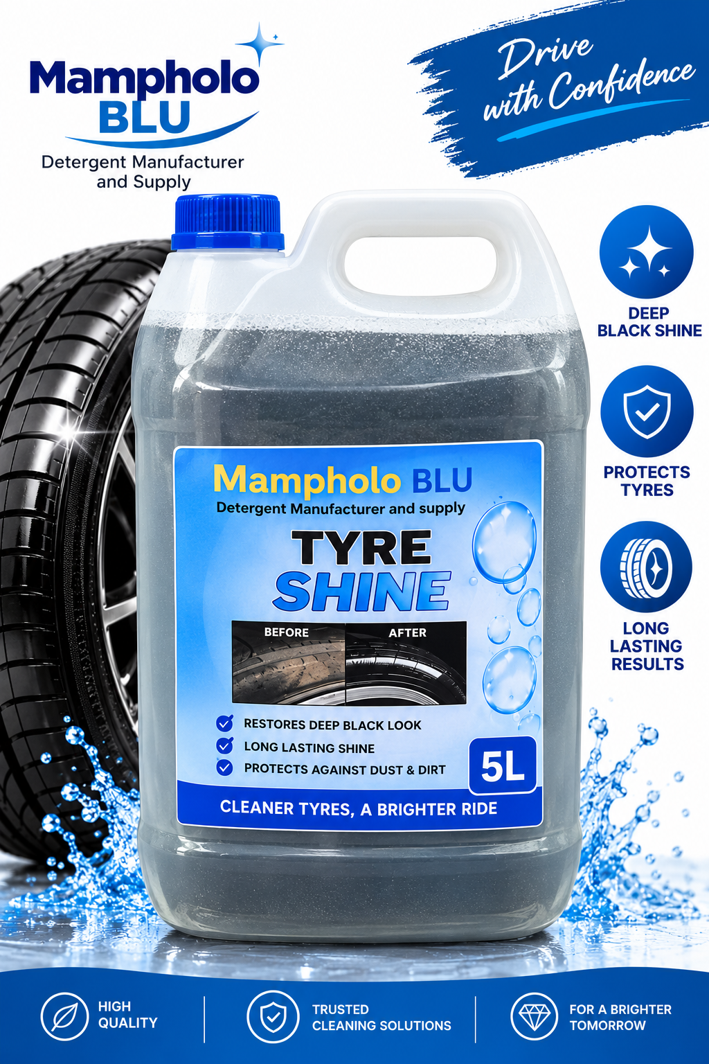5L- Tyre Shine (Liquid)
