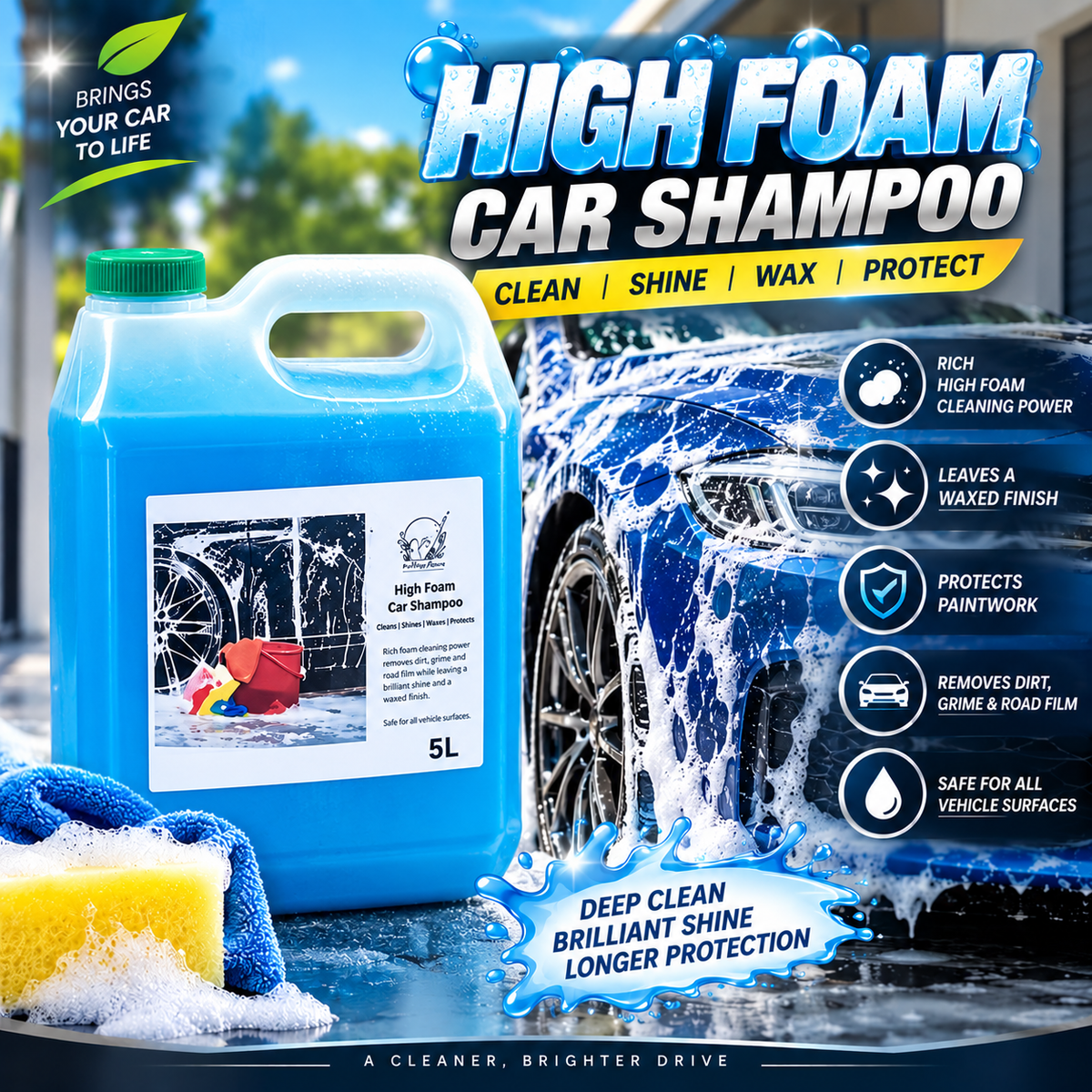 5L- Car Shampoo