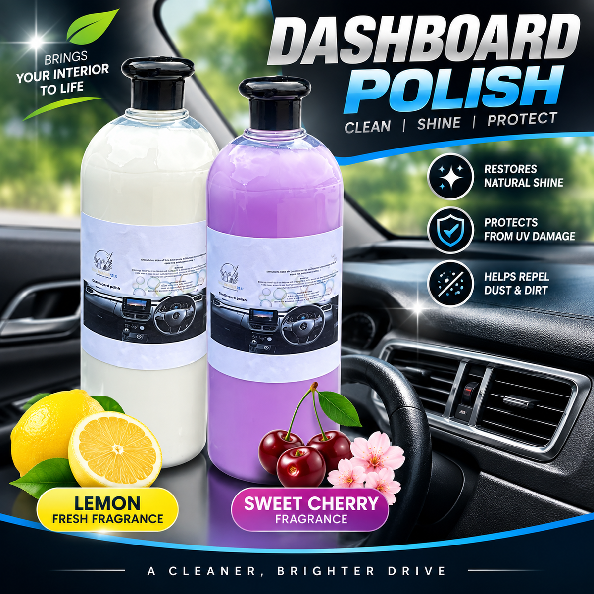 1L-Car Dashboard Polish